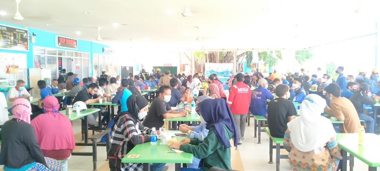 Vaksinasi bagi Pekerja di Karimun