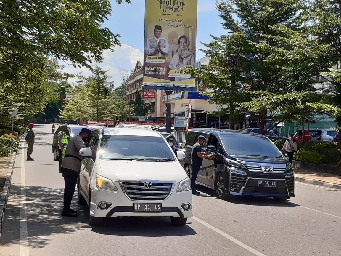 Hari Pertama PPKM Darurat di Batam, Banyak Masyarakat Terjaring Razia Lantaran Tak Punya Surat Vaksin