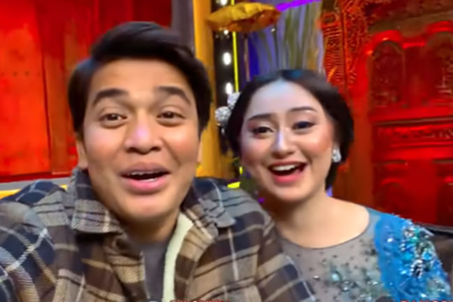 Billy Syahputra bersama Memes Prameswari.