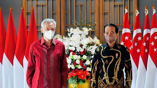 Presiden Joko Widodo Jokowi Dan Pm Singapura Lee Hsien Loong 169