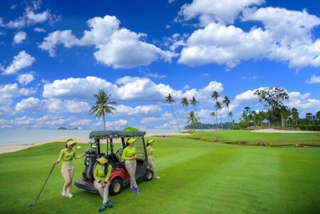 Lapangan Golf Palm Sping 1