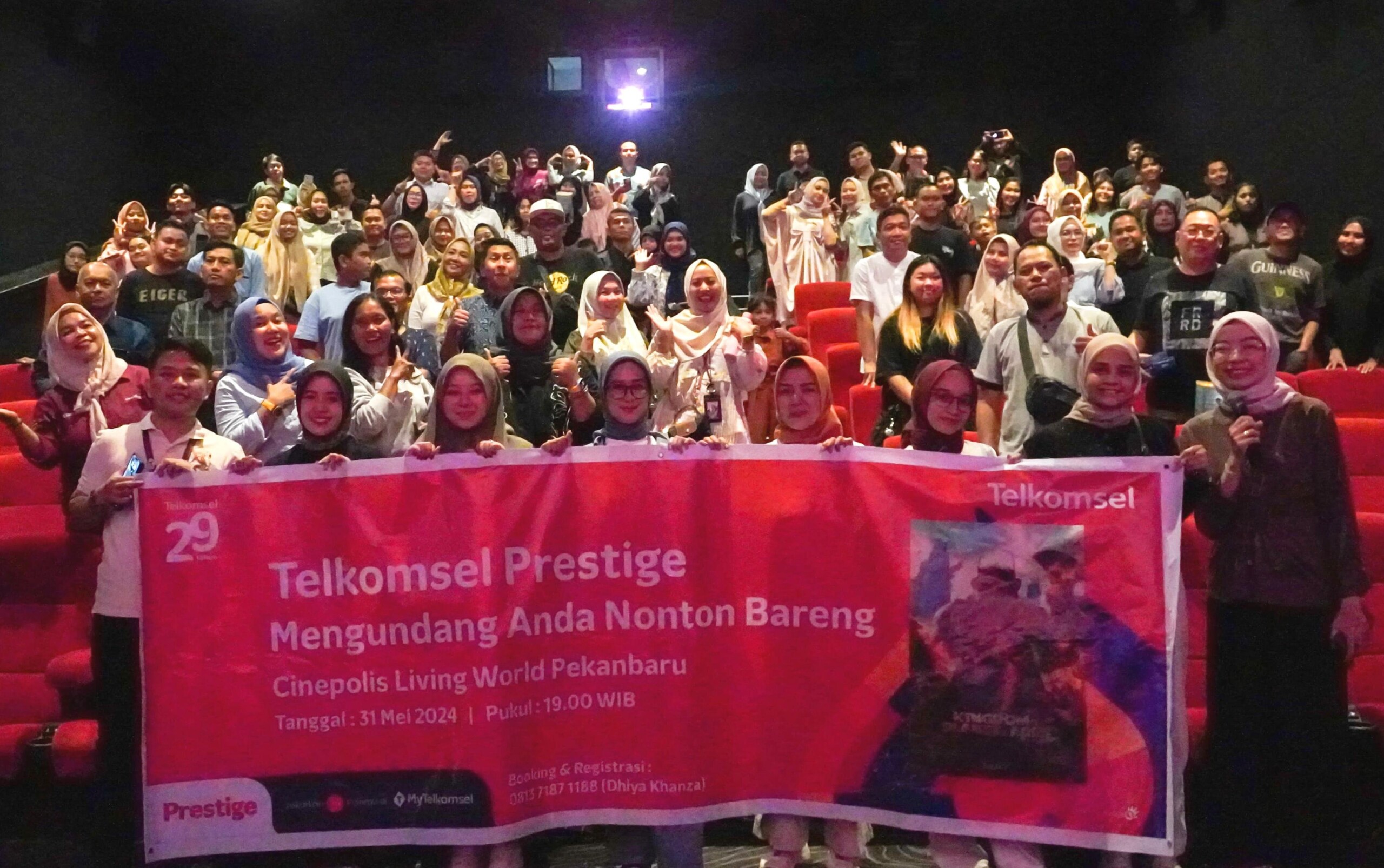 Photo 1 Nobar Telkomsel Prestige Di Pekanbaru