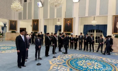 Pelantikan sejumlah menteri di istana negara 1757321921112 169