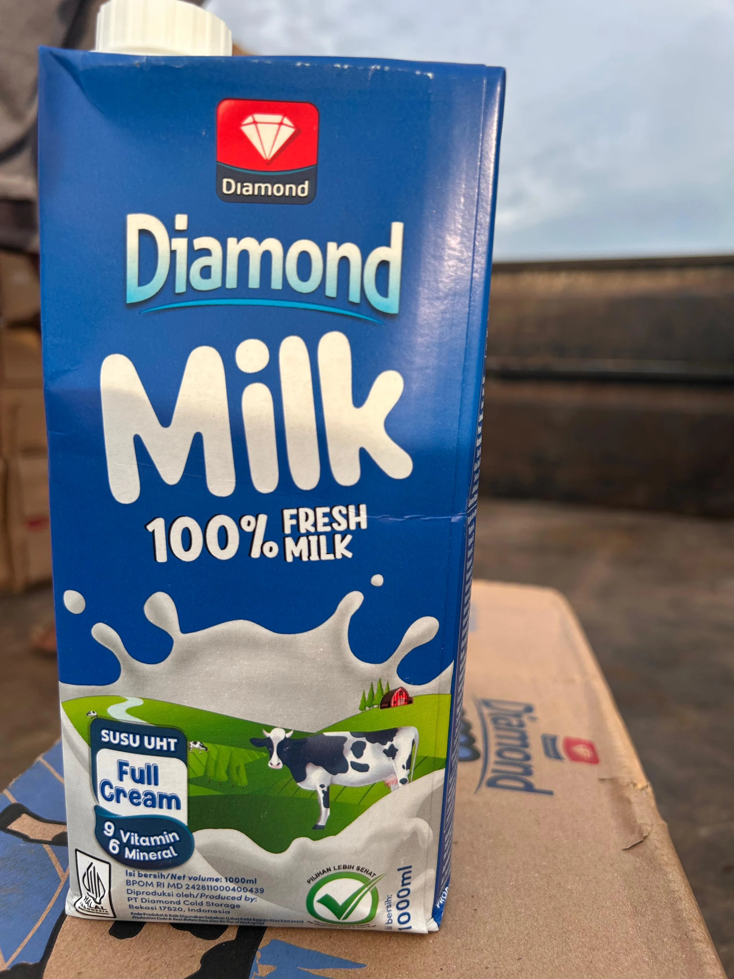 Susu full cream diamond